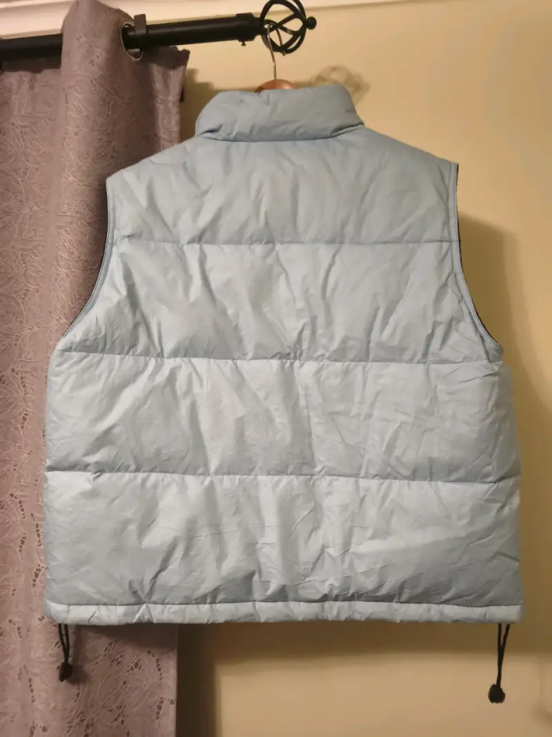 Chaleco acolchado azul claro Sonoma para mujer - 3