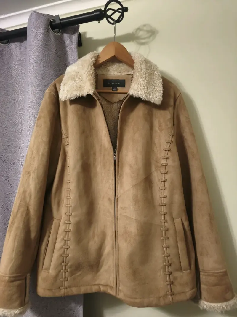 Chaqueta de gamuza con forro de lana Liz Claiborne - 2