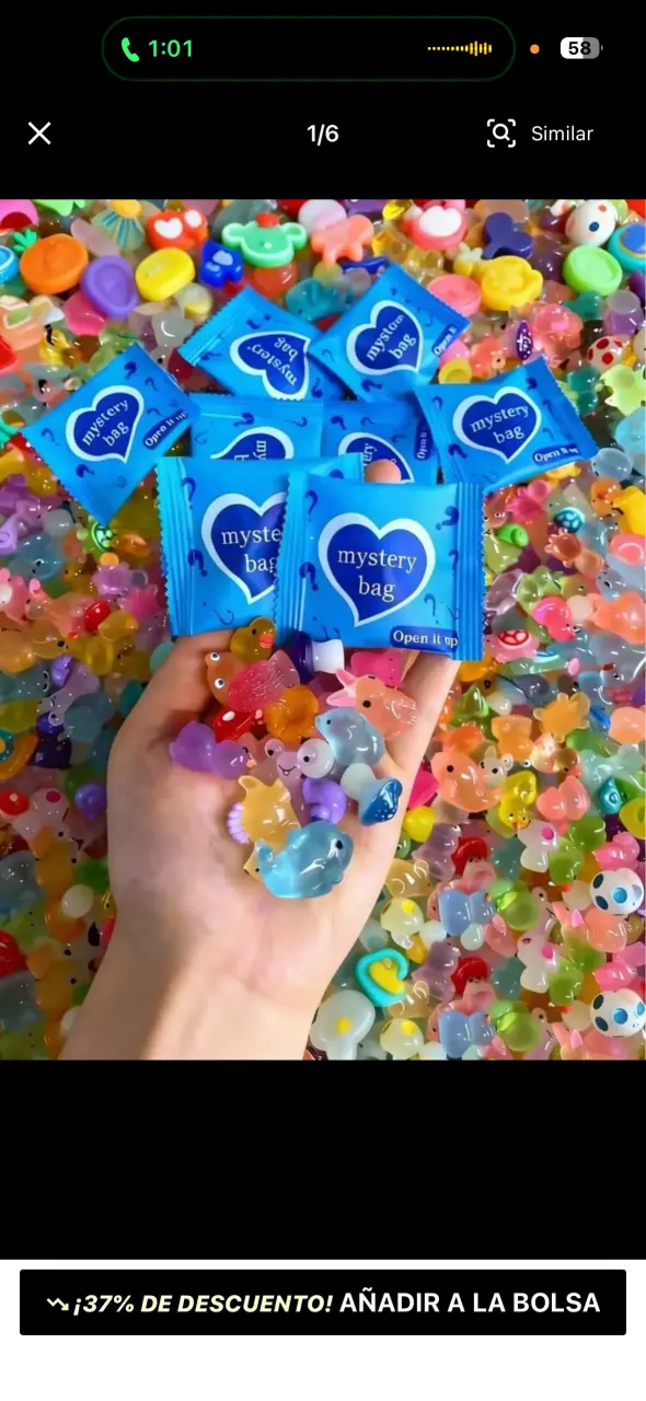 Bolsas Sorpresa de Juguetes Miniatura