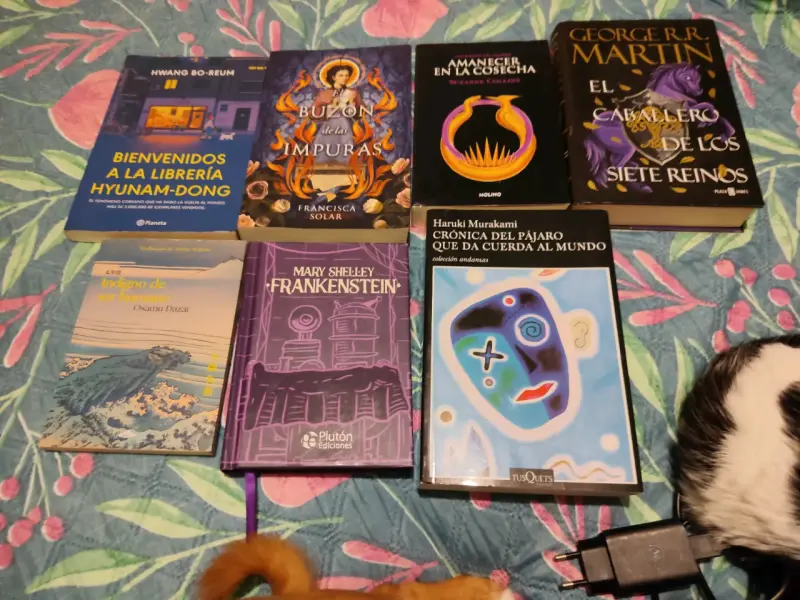 Lote de 7 libros variados de autores reconocidos