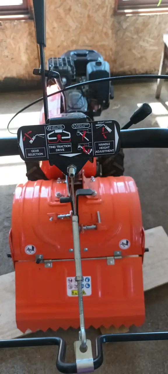 Motocultivador Wulkan WK-DRT-950 con motor Loncin - 2
