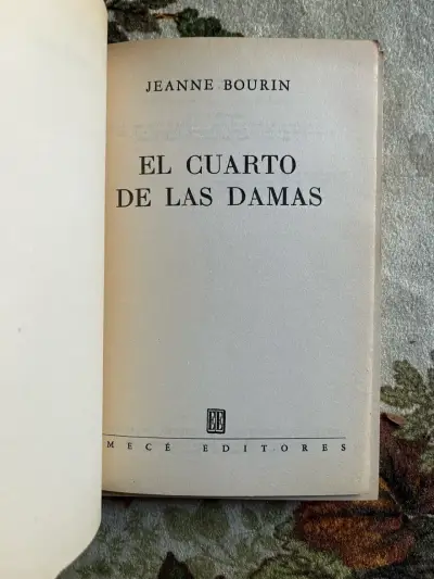 Libro 'El Cuarto de las Damas' de Jean Bourin - miniatura 2