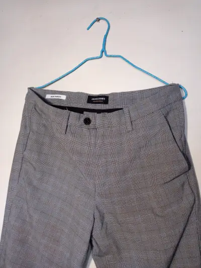 Pantalones de vestir grises Jack & Jones - miniatura 2