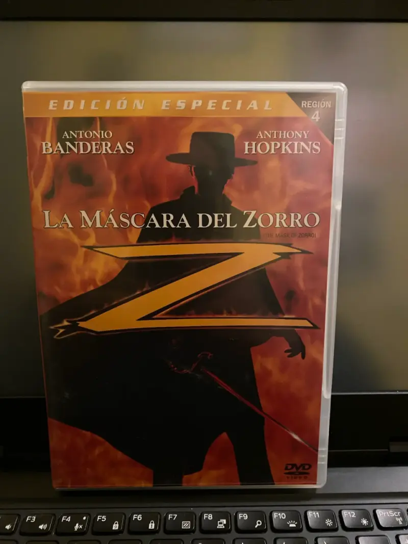 DVD Edición Especial La Máscara del Zorro