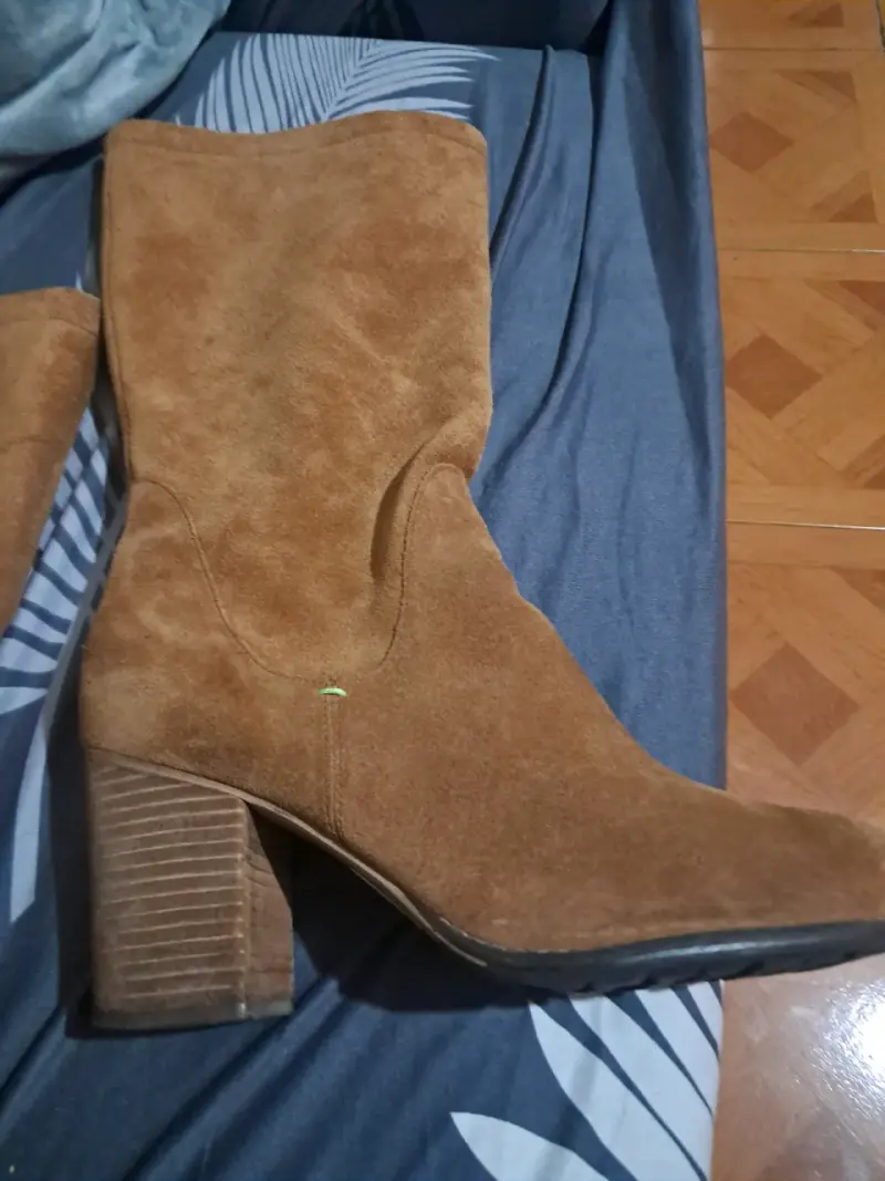 Botas de gamuza marrón Salamander con tacón alto - 2