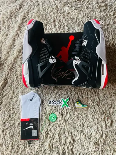 Zapatillas Air Jordan 4 Retro Negras - miniatura 6