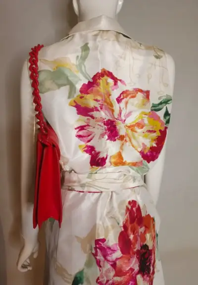 Línea Fiesta - Vestido Satinado Wardrobe XL(16) - miniatura 3