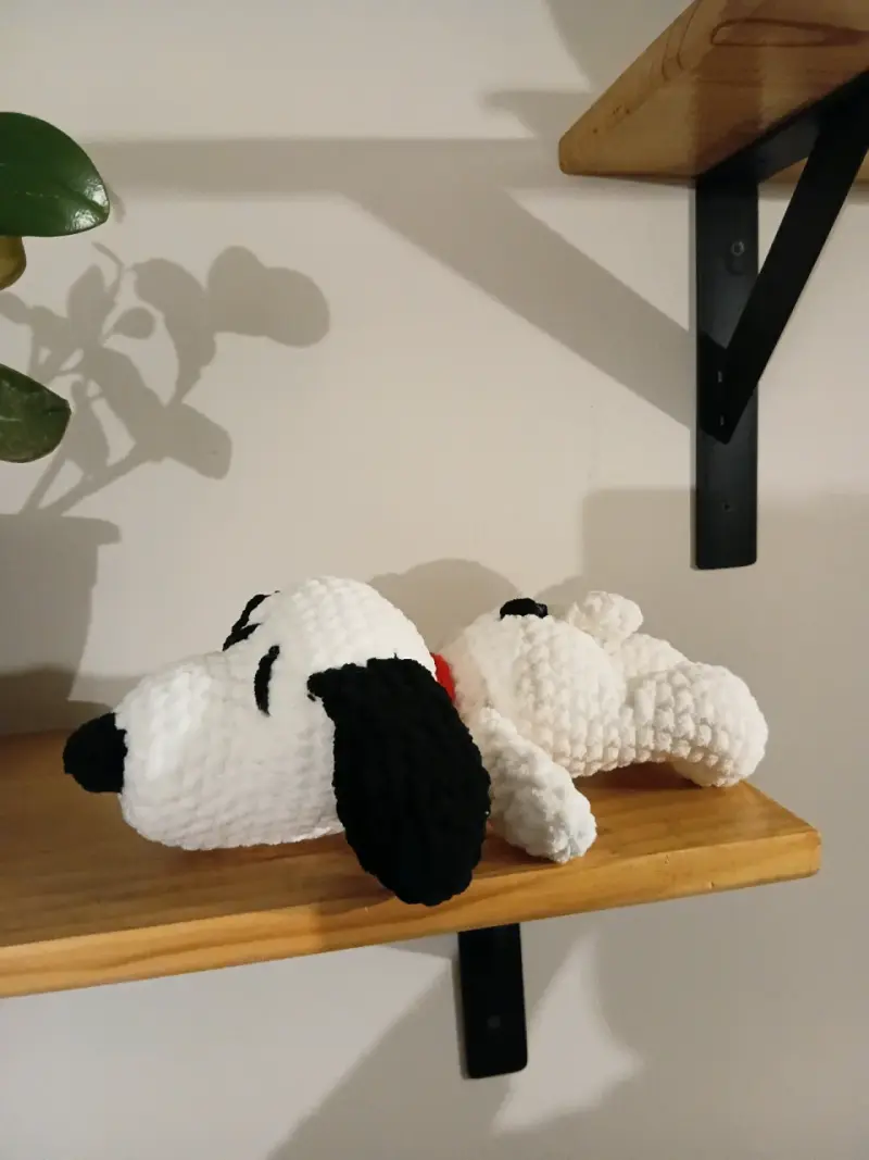 Peluche amigurumi Snoopy - 1
