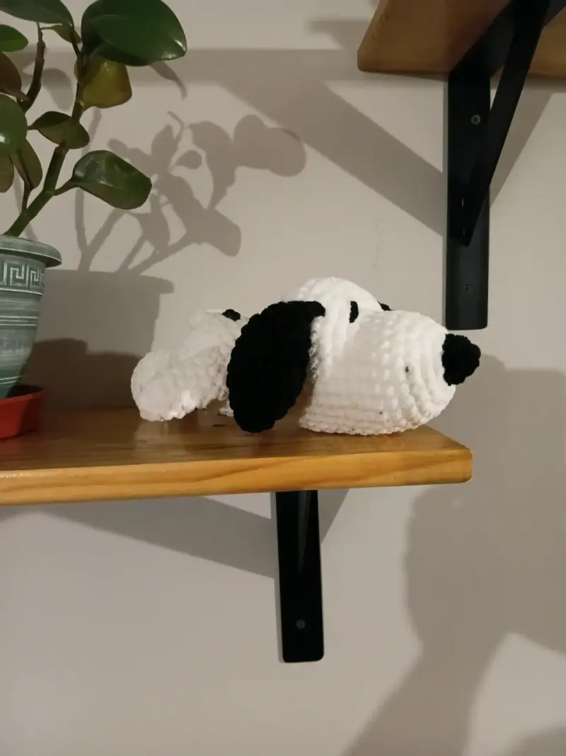 Peluche amigurumi Snoopy - 2