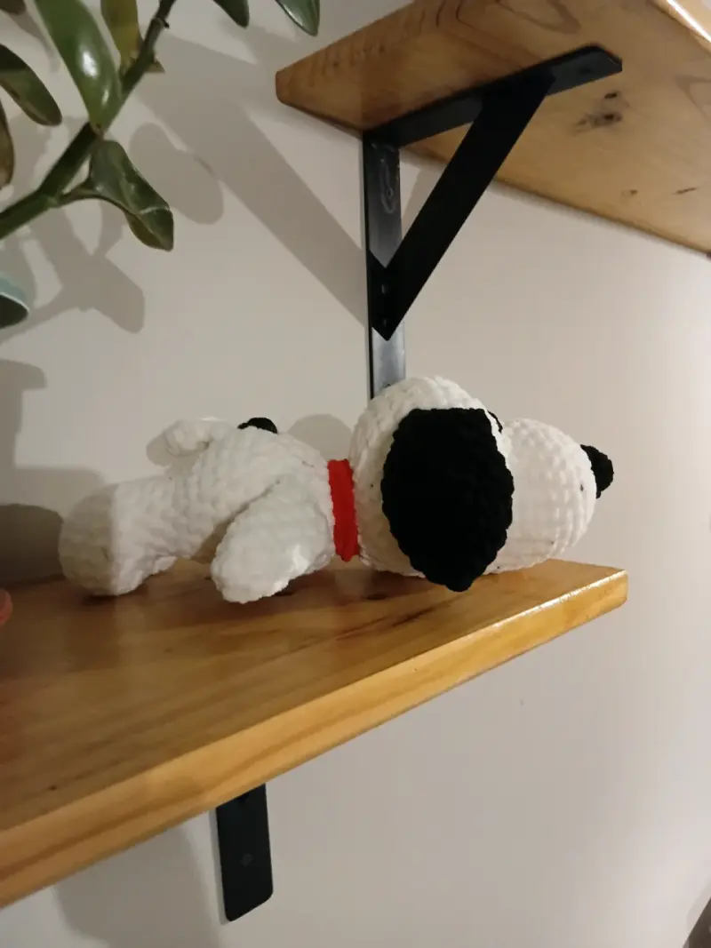 Peluche amigurumi Snoopy - 3