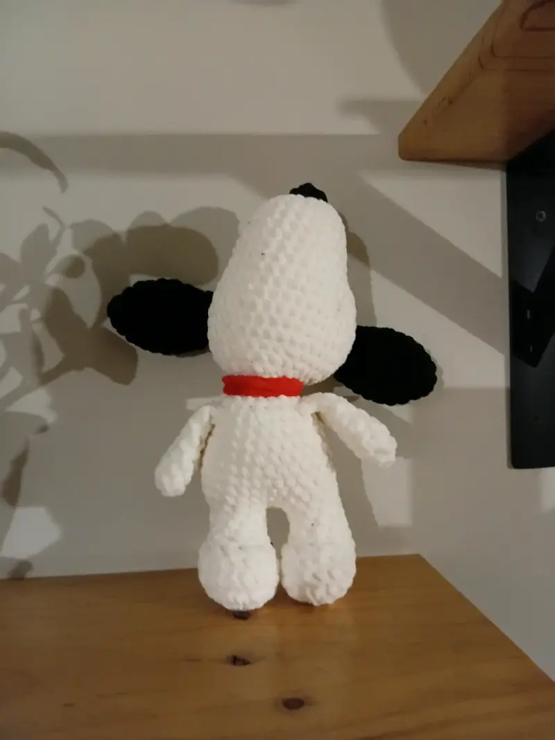 Peluche amigurumi Snoopy - 4