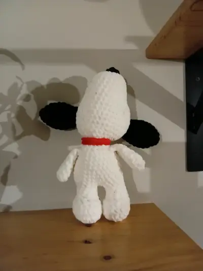 Peluche amigurumi Snoopy - miniatura 4