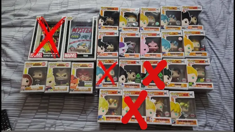 Funkos Dragón ball, My hero academia y Marvel - 1