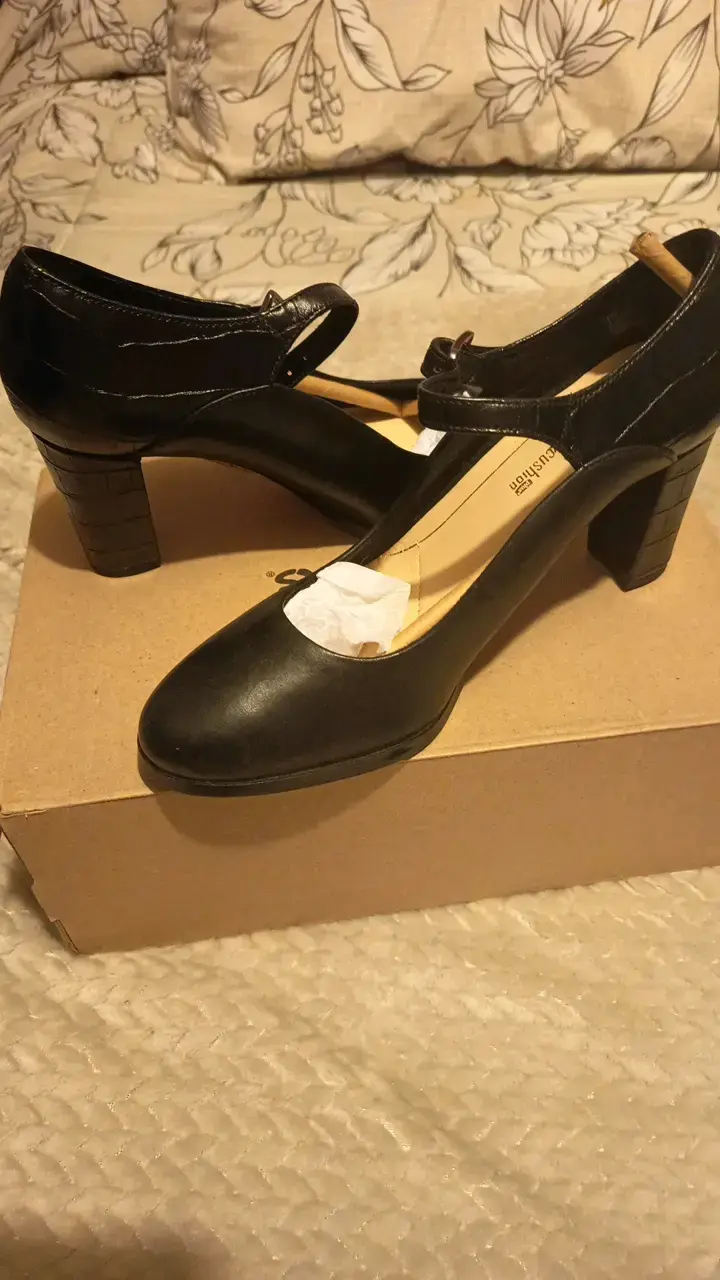 Zapatos de Tacón Negro Clarks para Mujer - 2