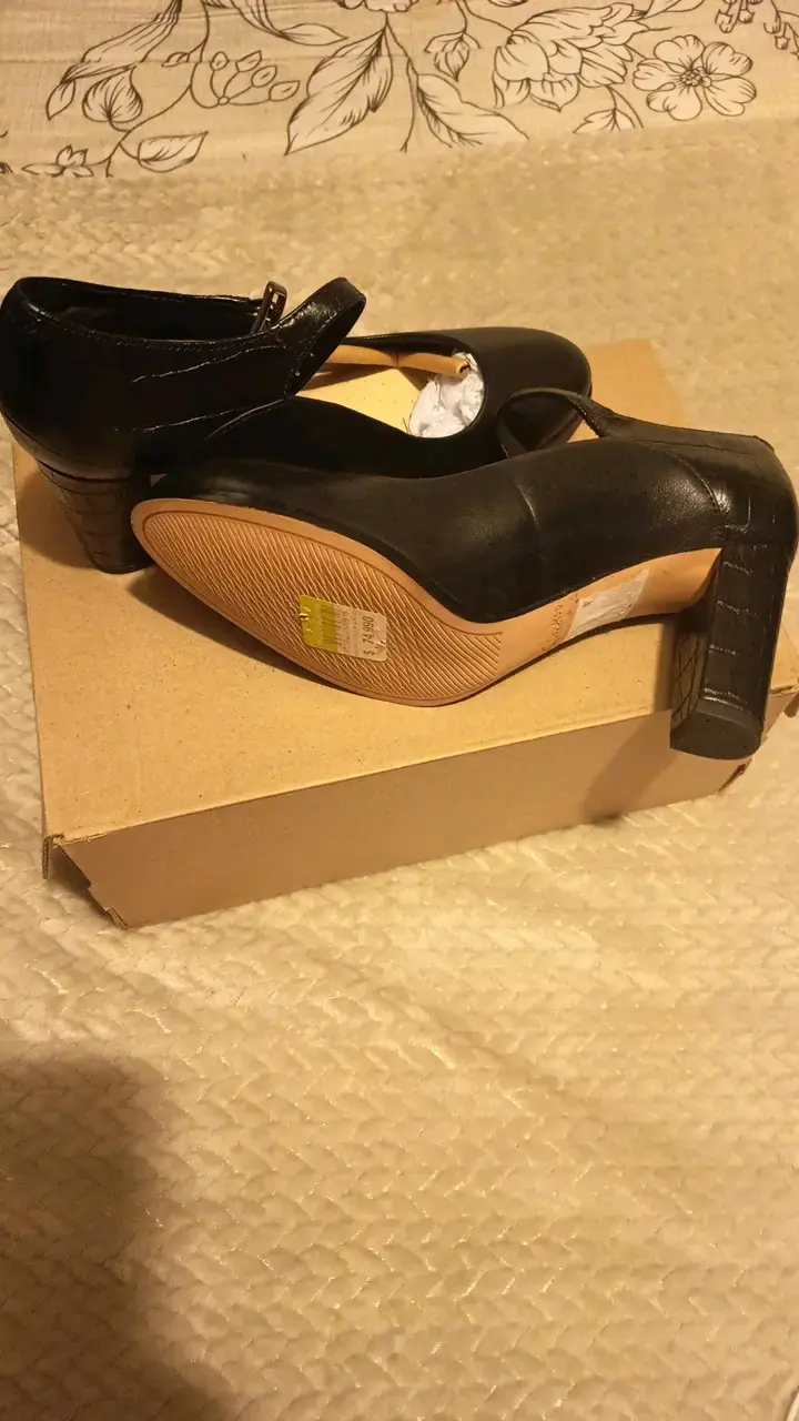 Zapatos de Tacón Negro Clarks para Mujer - 3