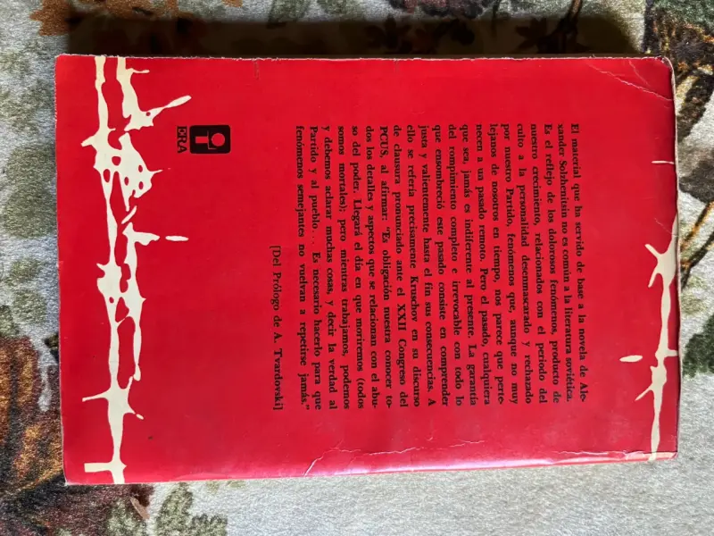 Libro 'Un Día de Iván Denísovich' de Alexander Solzhenitsyn - 3