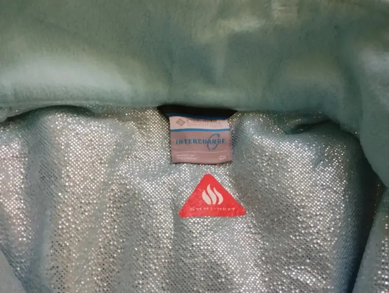 Chaqueta polar Columbia verde agua para mujer - 2