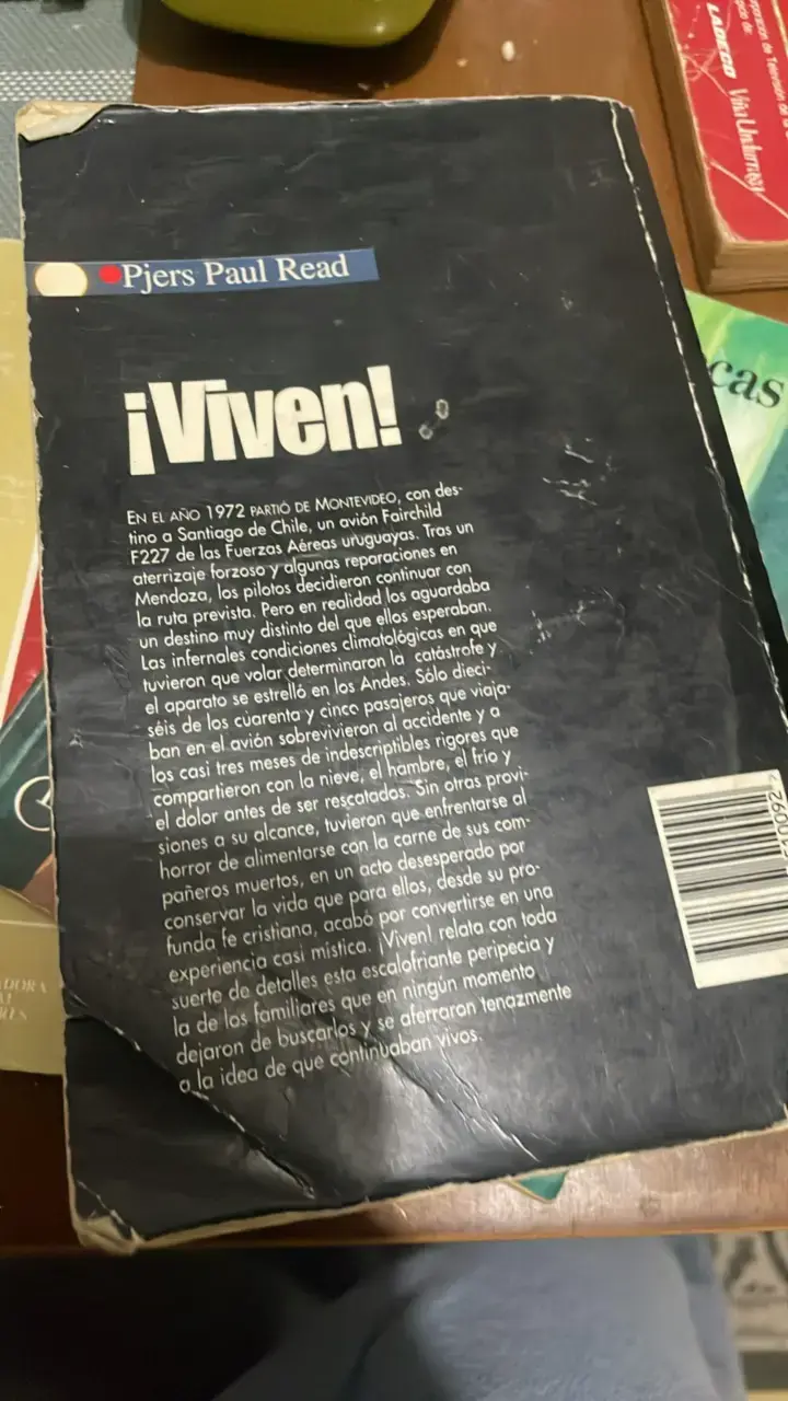 Libro ¡Viven! de Piers Paul Read en buen estado - 5