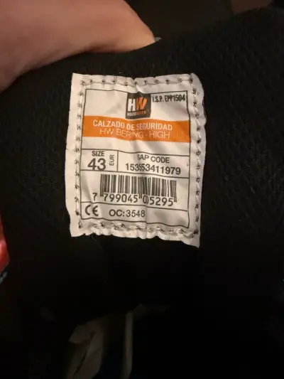 Zapatos de seguridad Hardwork HW Bering negras - miniatura 4
