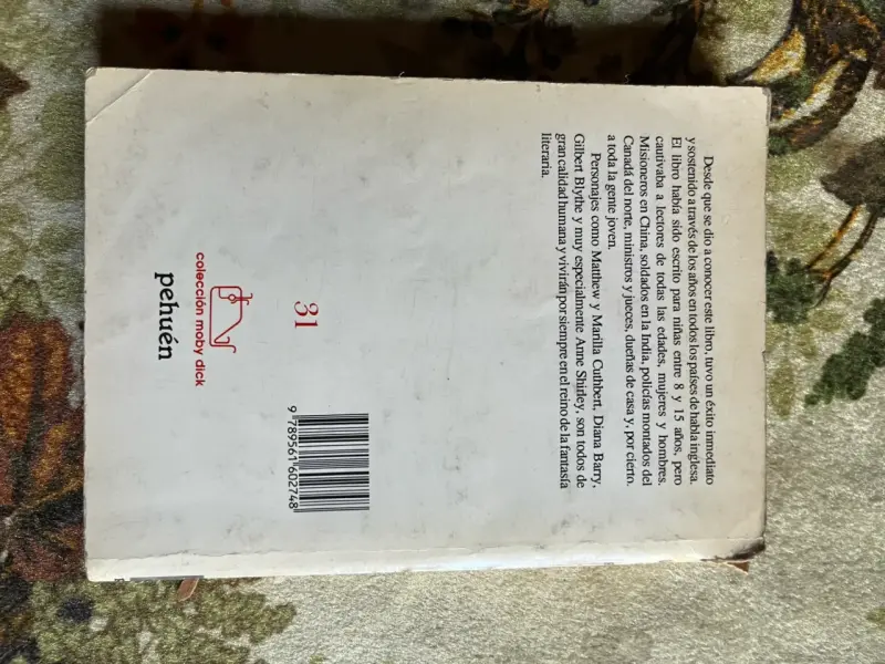 Libro 'Anne de Green Gables' de Lucy M. Montgomery - 3