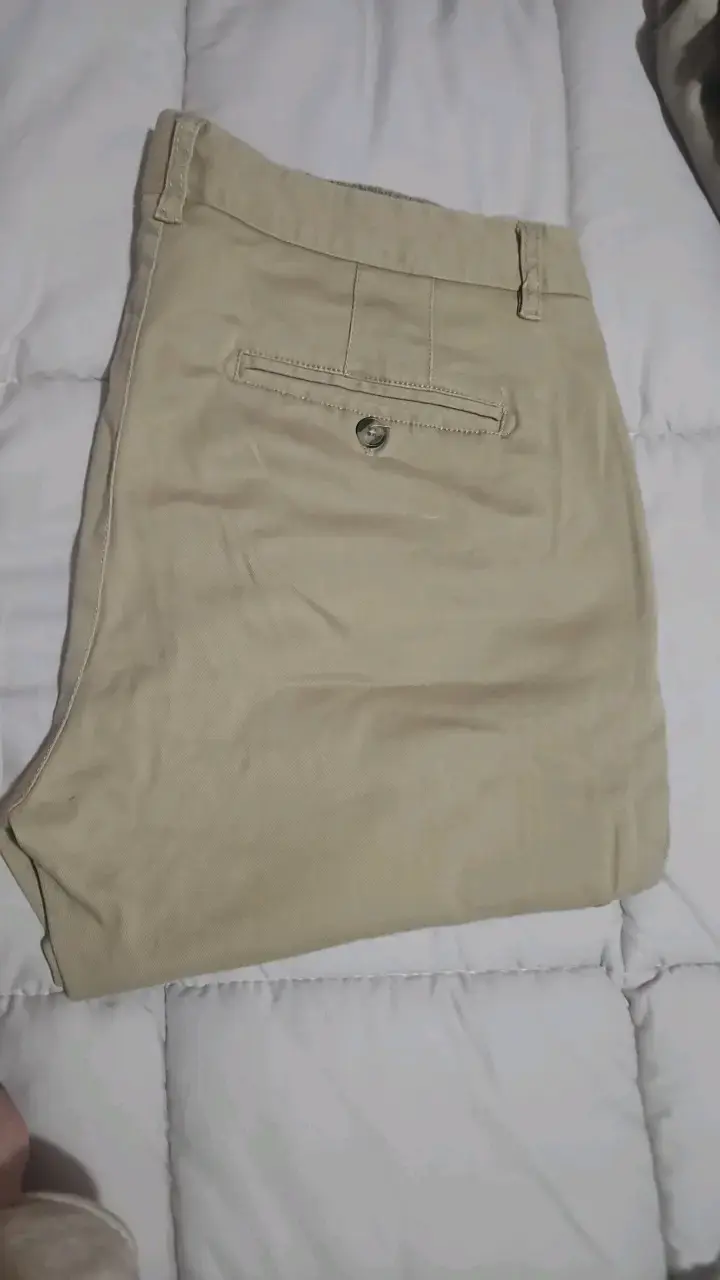 Pantalones beige para hombre Barbados talla 44 - 1