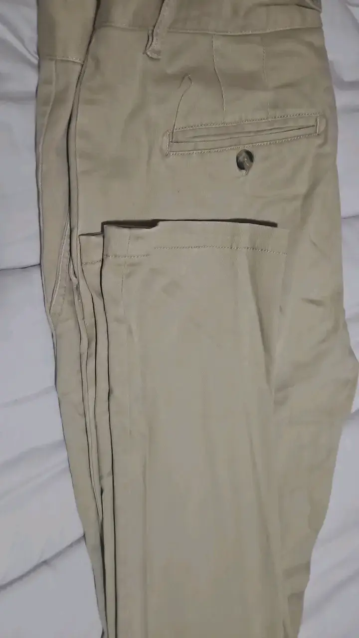 Pantalones beige para hombre Barbados talla 44 - 3