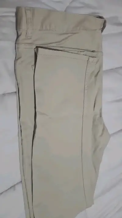 Pantalones beige slim fit H&M para Hombre Talla 32 - miniatura 3