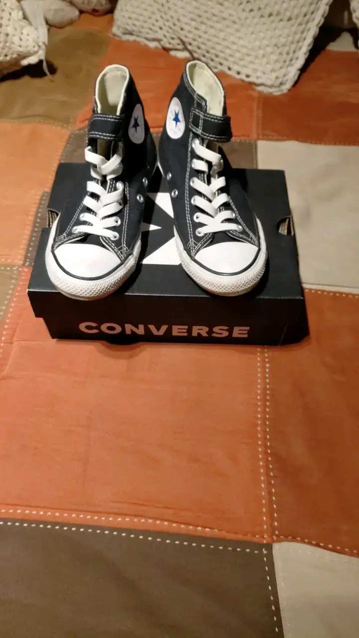 Zapatillas Converse All Star negras de lona - 3