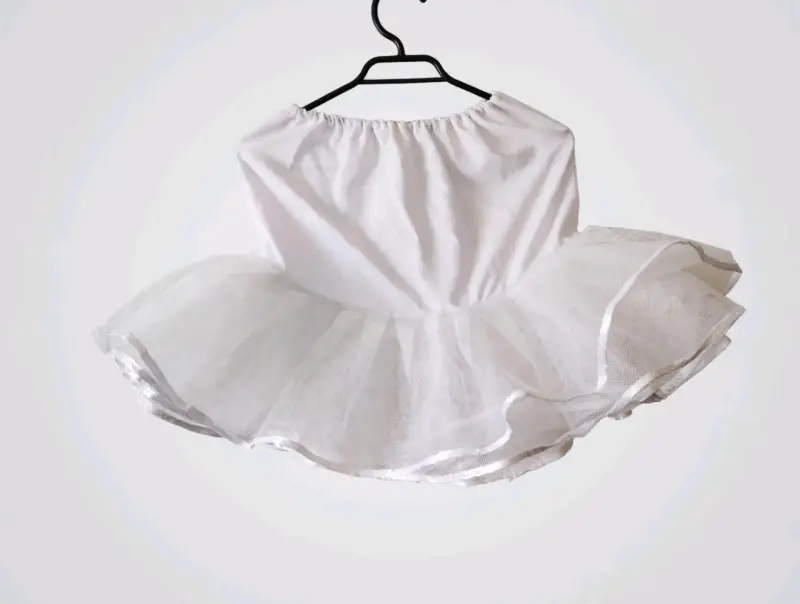 Vestido falso Blanco para Niña - 1
