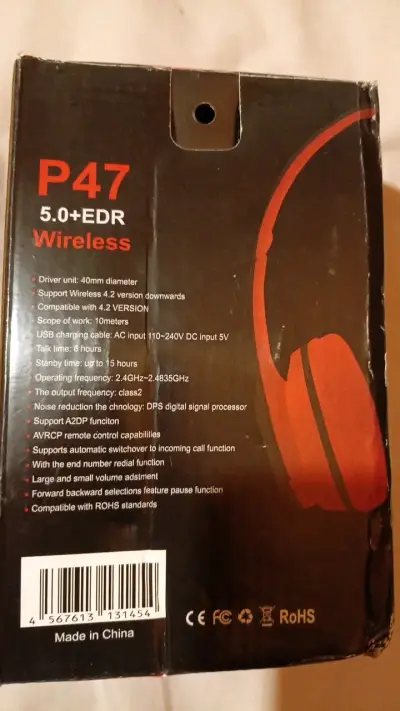 Audífonos Inalámbricos P47 Bluetooth 5.0 - miniatura 2