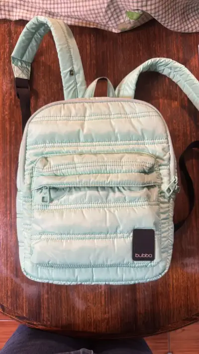 Mochila verde agua Bubba acolchada - miniatura 1