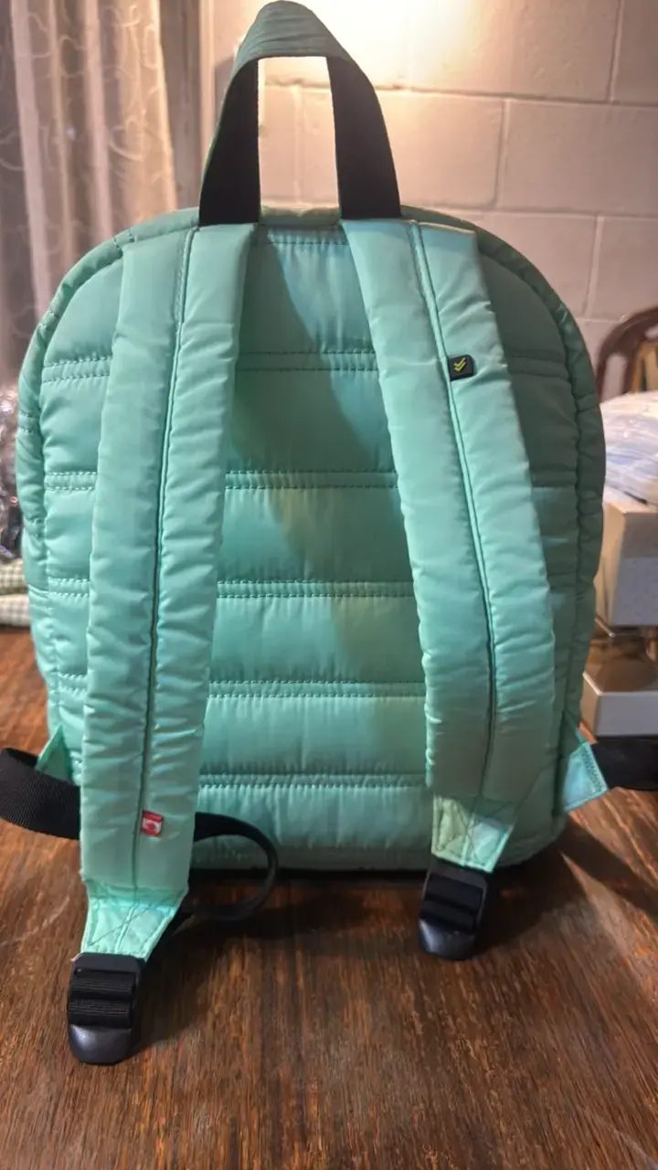 Mochila verde agua Bubba acolchada - 3