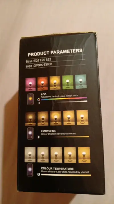 Ampolleta LED Inteligente RGB con Control App - miniatura 2
