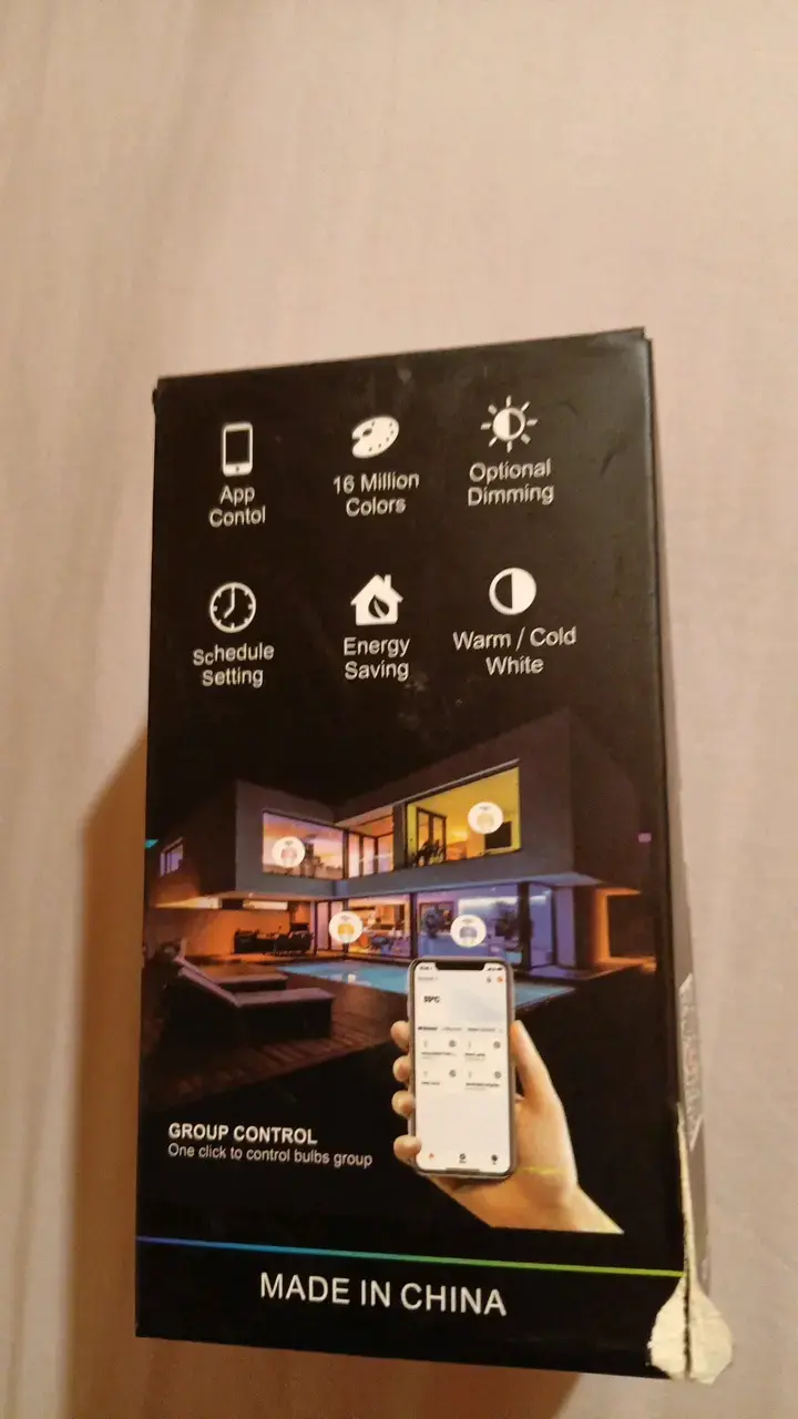 Ampolleta LED Inteligente RGB con Control App - 3