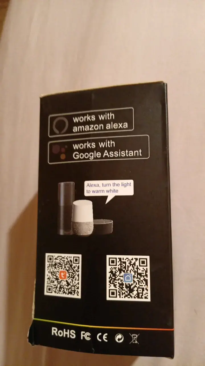 Ampolleta LED Inteligente RGB con Control App - 4