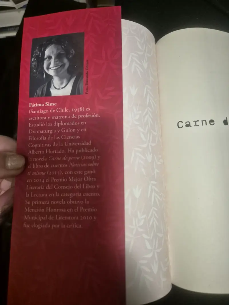 Libro 'Carne de Perra' de Fátima Sime - 4