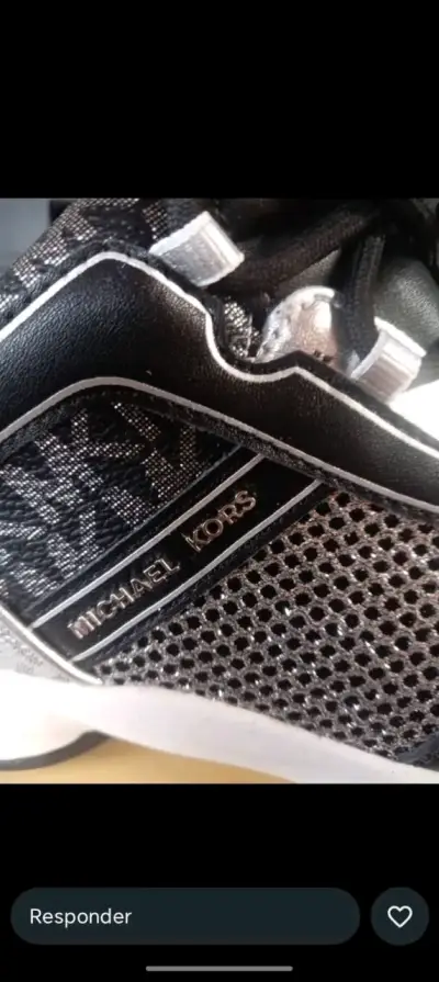 Zapatillas deportivas Michael Kors negras y plateadas - miniatura 4