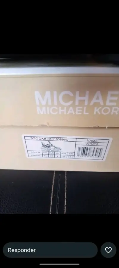 Zapatillas deportivas Michael Kors negras y plateadas - miniatura 5