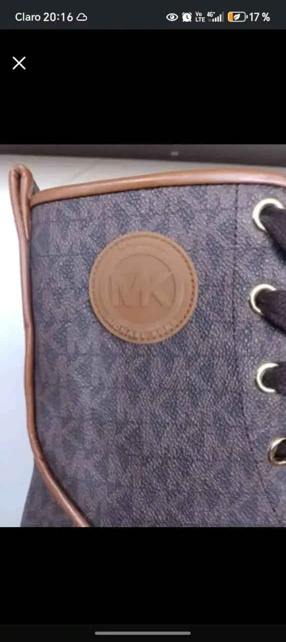 Botines de mujer Michael Kors marrones con logo - 4