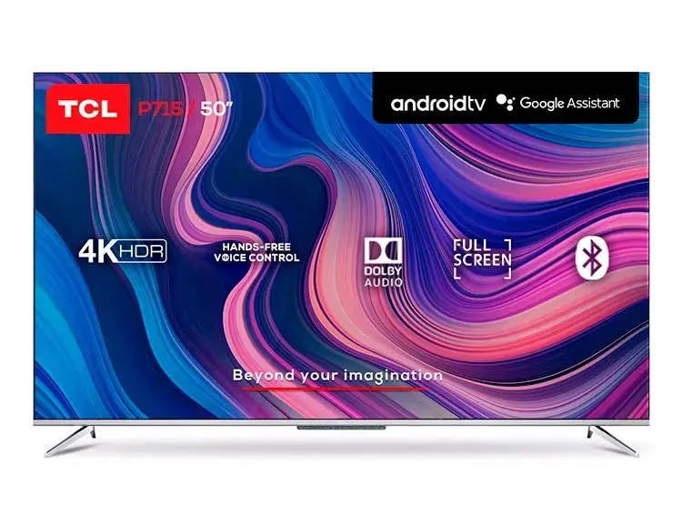 Smart TV TCL 50" P715 4K UHD Android - 2