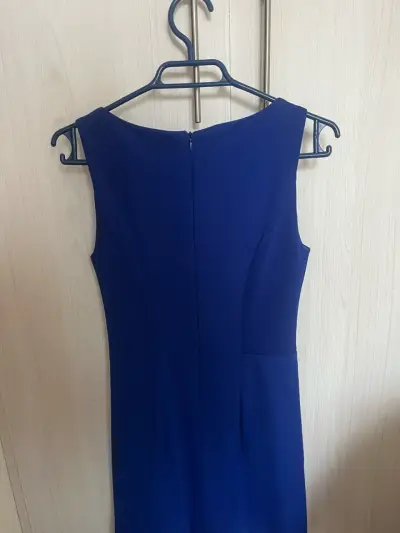 Vestido azul sin mangas talla S - miniatura 2