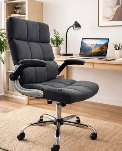Silla de Oficina Ergonómica Gris Oscuro - miniatura 1