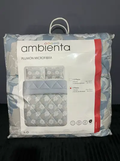 Plumón Microfibra Ambienta 2 Plazas - miniatura 1