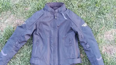 Chaqueta de moto negra Fly Racing - miniatura 1