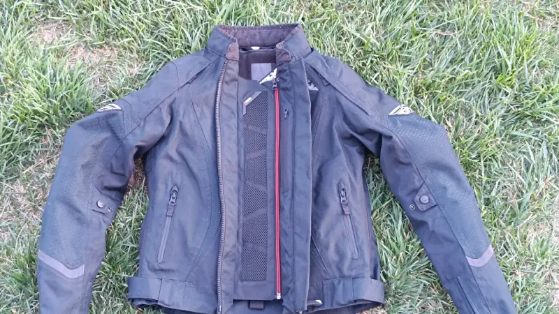 Chaqueta de moto negra Fly Racing - 5
