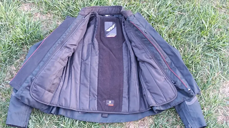Chaqueta de moto negra Fly Racing - 6