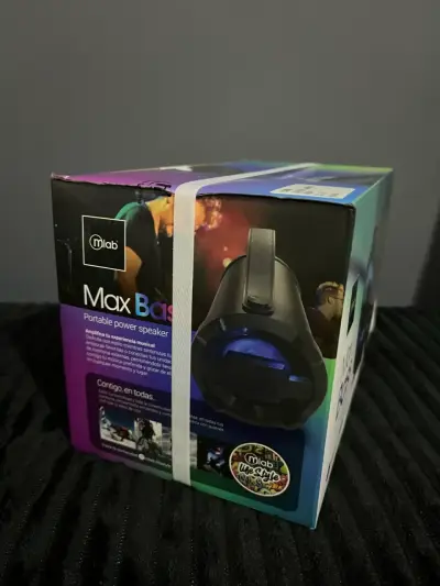 Parlante Bluetooth MaxBass 50W Portátil Negro - miniatura 2