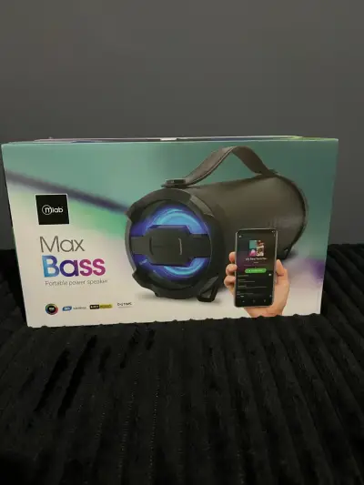 Parlante Bluetooth MaxBass 50W Portátil Negro - miniatura 3