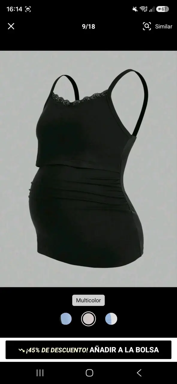 Tops de embarazo y lactancia Shein Maternit - 5