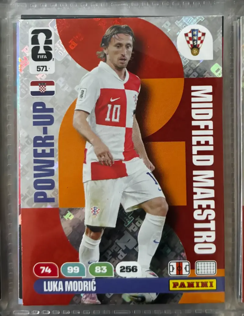 Tarjetas coleccionable Luka Modric Panini FIFA - 2